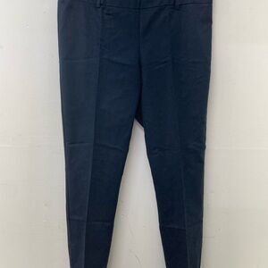 Maison Jules Charlotte Slim Pencil Pants In Size 10 Short Navy Blue Pre-owned